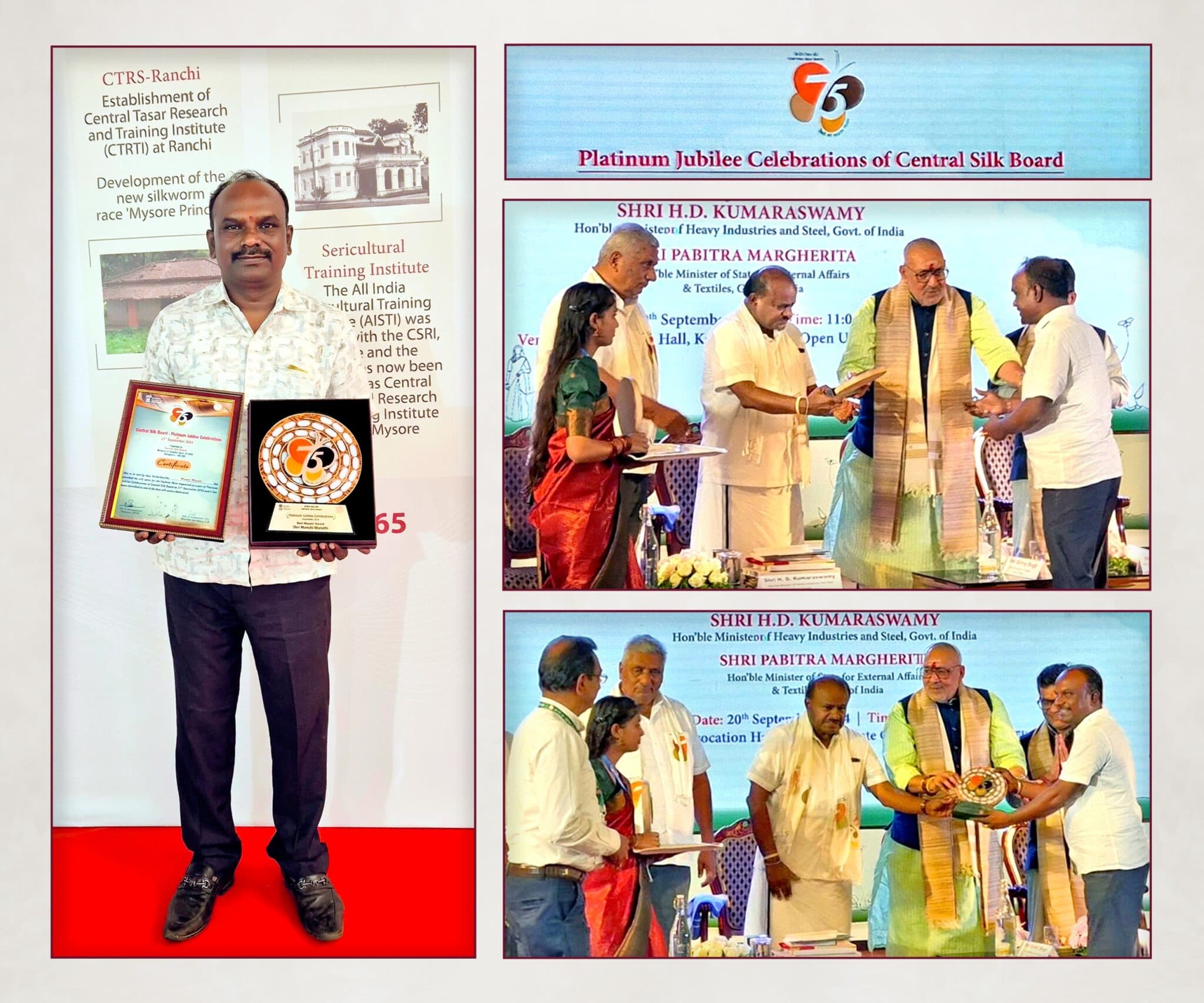 Maruthi Manchi — award-winning master weaver